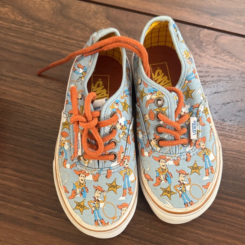 Vans Kids Toy Story Woody Blue Sneakers